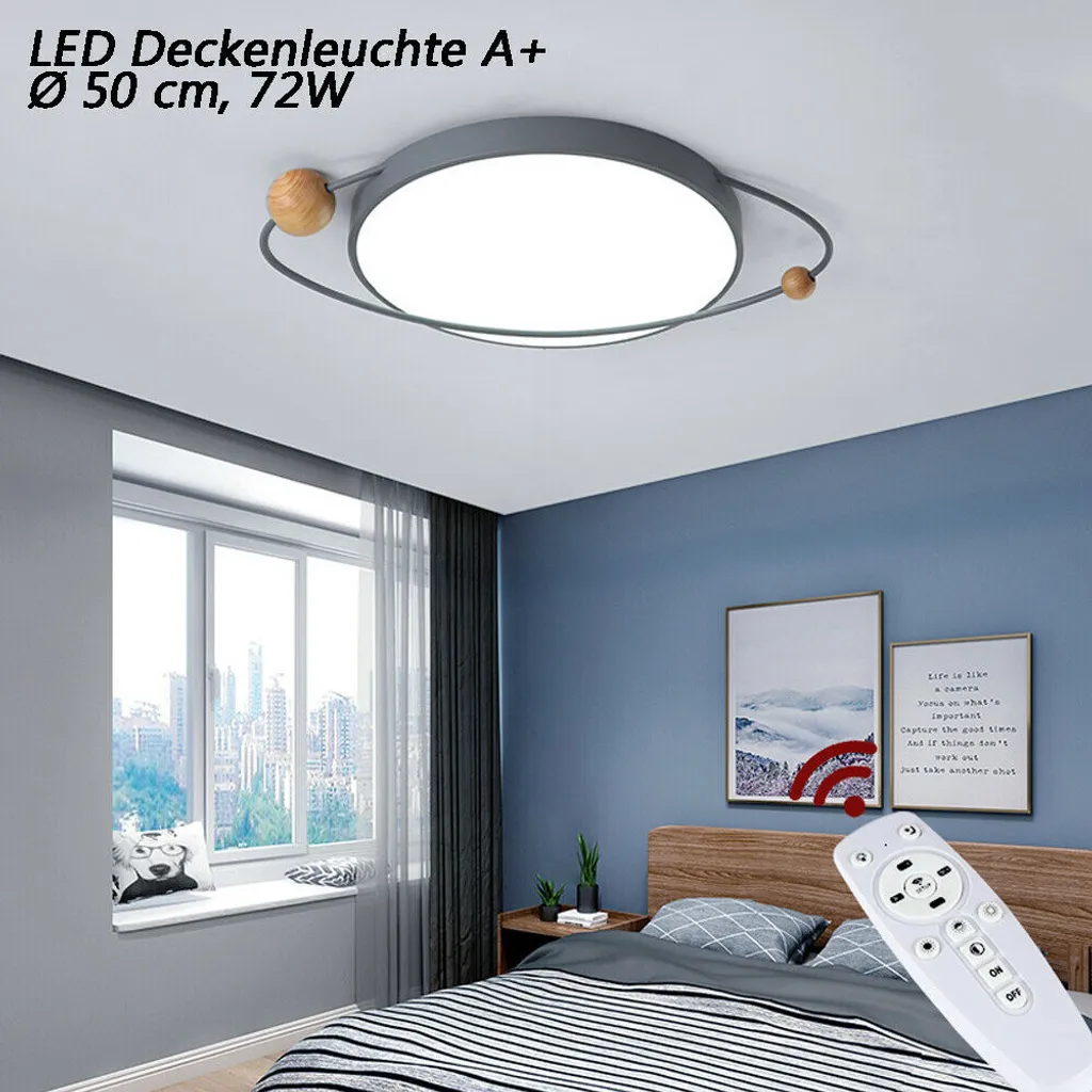 Illuminazione LED XQ-302 Grigio-Verde: Design, Comfort e Telecomando