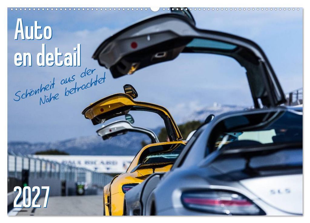 Auto en detail (Wandkalender 2027 DIN A2 quer), CALVENDO Monatskalender
