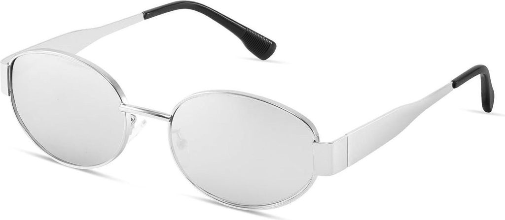 kunchu Sonnenbrille Damen Polarisiert Retro Oval UV400 Produktbild 