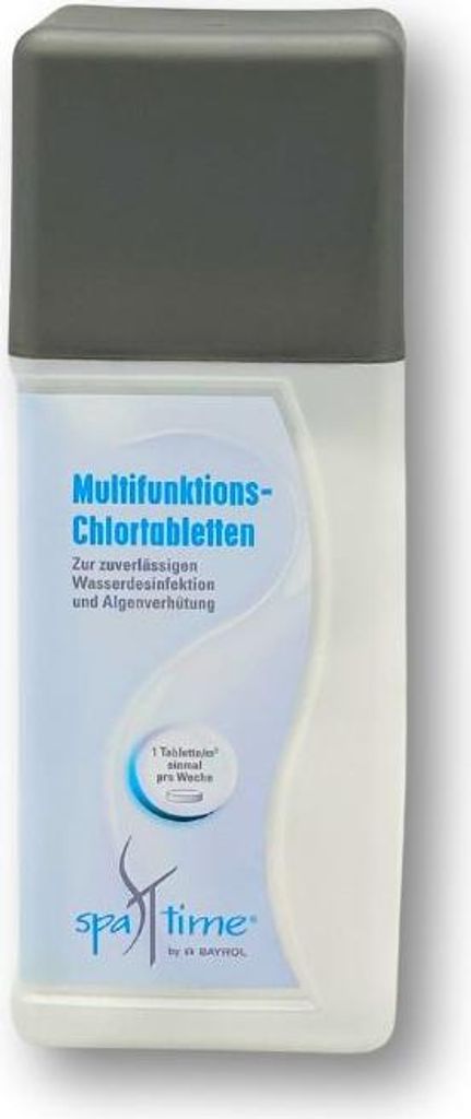 Bayrol SpaTime Multifunktions-Chlortabletten 20 g 1 kg Dose Produktbild 