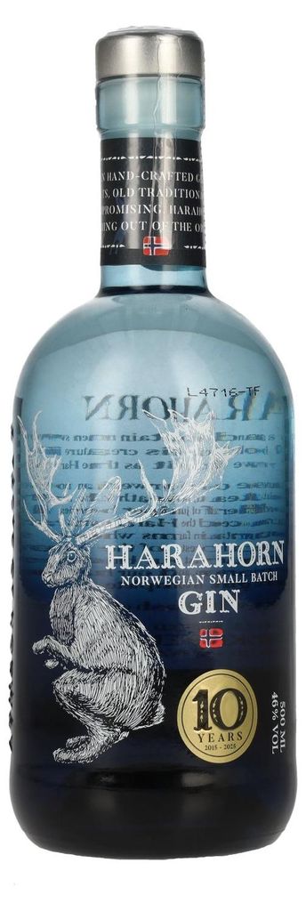 Harahorn Norwegian Small Batch Gin 46% Vol. 0,5l Image du produit 