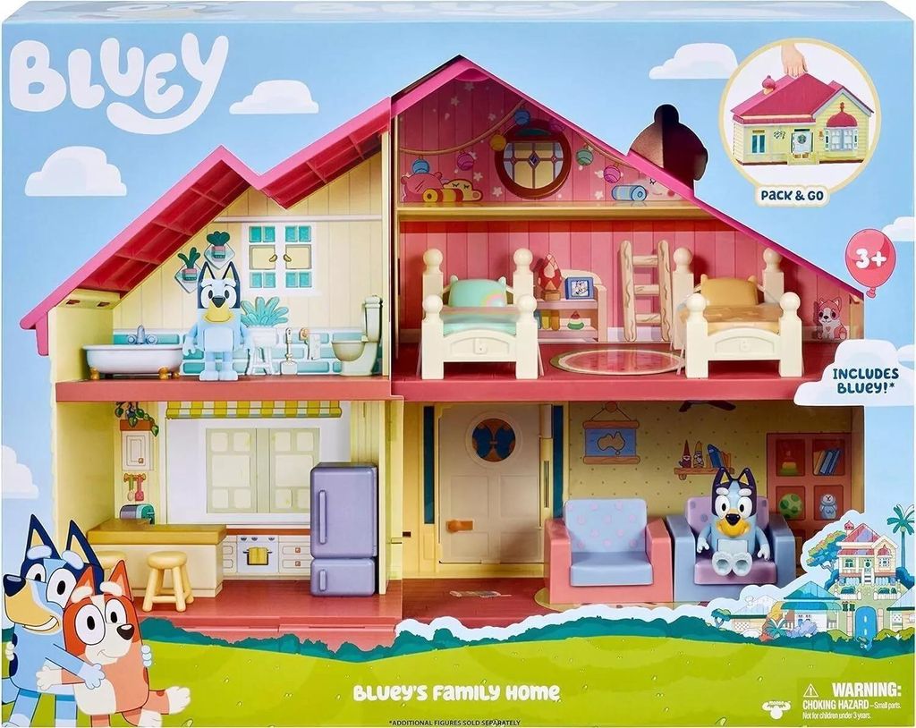 Hrací sada Bluey: Dům rodiny Blueyových Obrázek produktu 