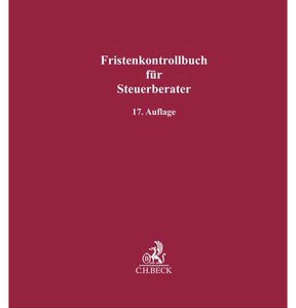 Fristenkontrollbuch für Steuerberater Immagine del prodotto 
