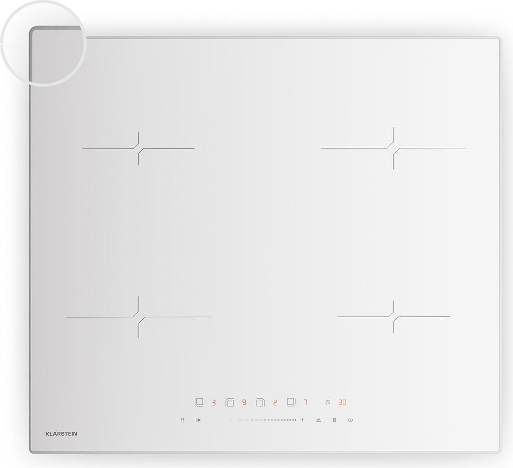 Klarstein Velaire Plaque Induction 60cm - 4 Zones, 7000W Image du produit 