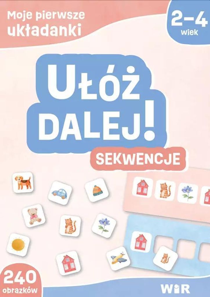 Weiter stapeln! Sequenzen mein erstes Puzzlespiel