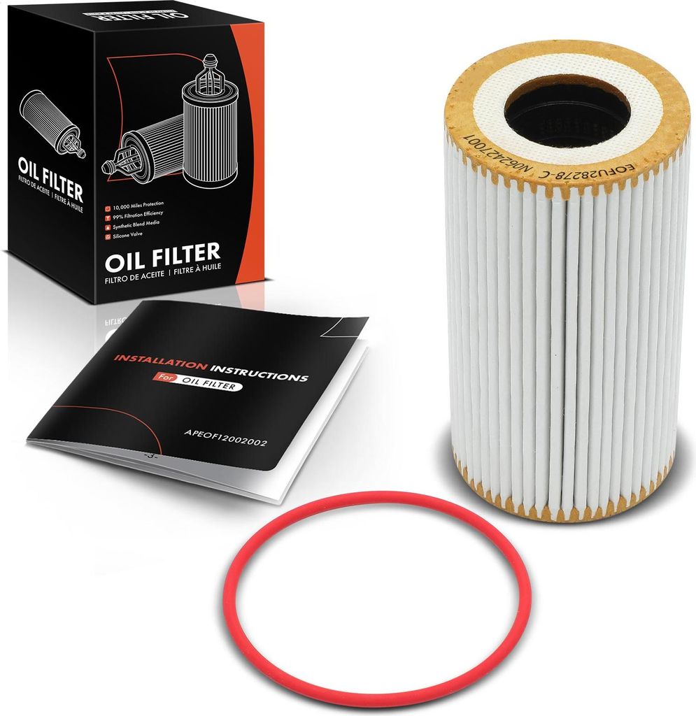 Frankberg 1x Ölfilter Filtereinsatz für Porsche 911 996 997 Boxster 987 Cayenne 9PA 1996-2012