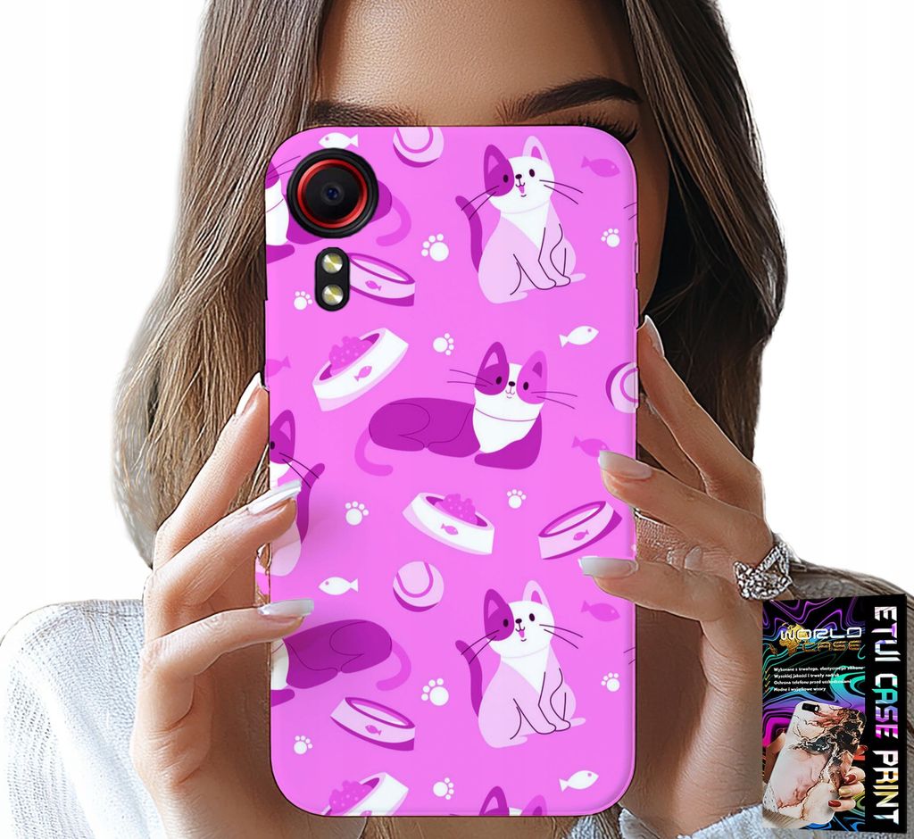 Fall Für Samsung Galaxy Xcover 5 - Liebe Katze, Designs Mit Katzen Katzen, Abdeckung
