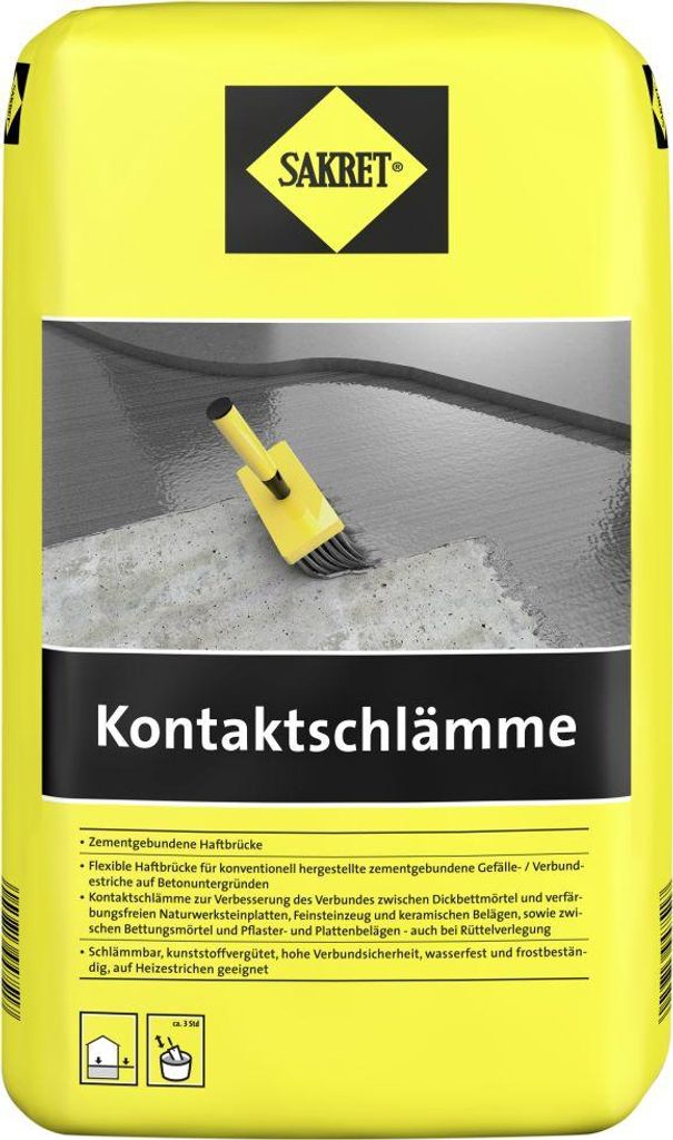 SAKRET Kontaktschlämme 10 kg Sack Produktbild 