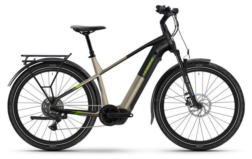 Haibike TREKKING 4 HIGH i600Wh 10S CUES | 26 HB GL_calm sand/lime L