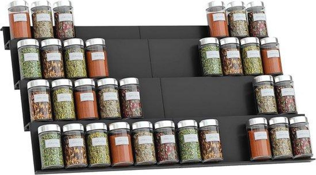 Ausziehbarer Gewürzorganizer 4 Etagen für Küche
