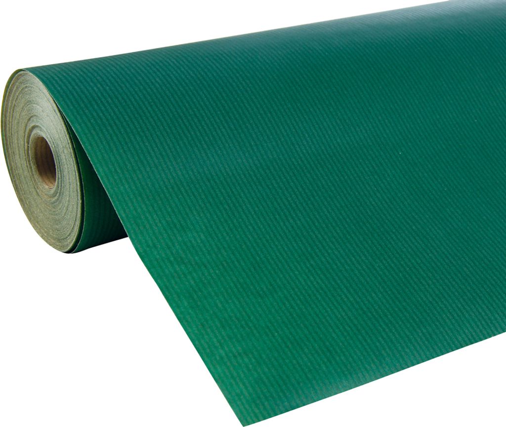 Clairefontaine Papier cadeau "Unicolor" en rouleau vert 700 Image du produit 