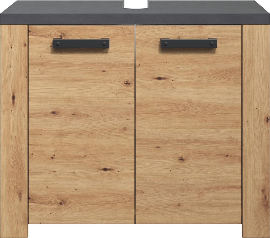 Follow meuble sous lavaboReproduction chêne. Image du produit 