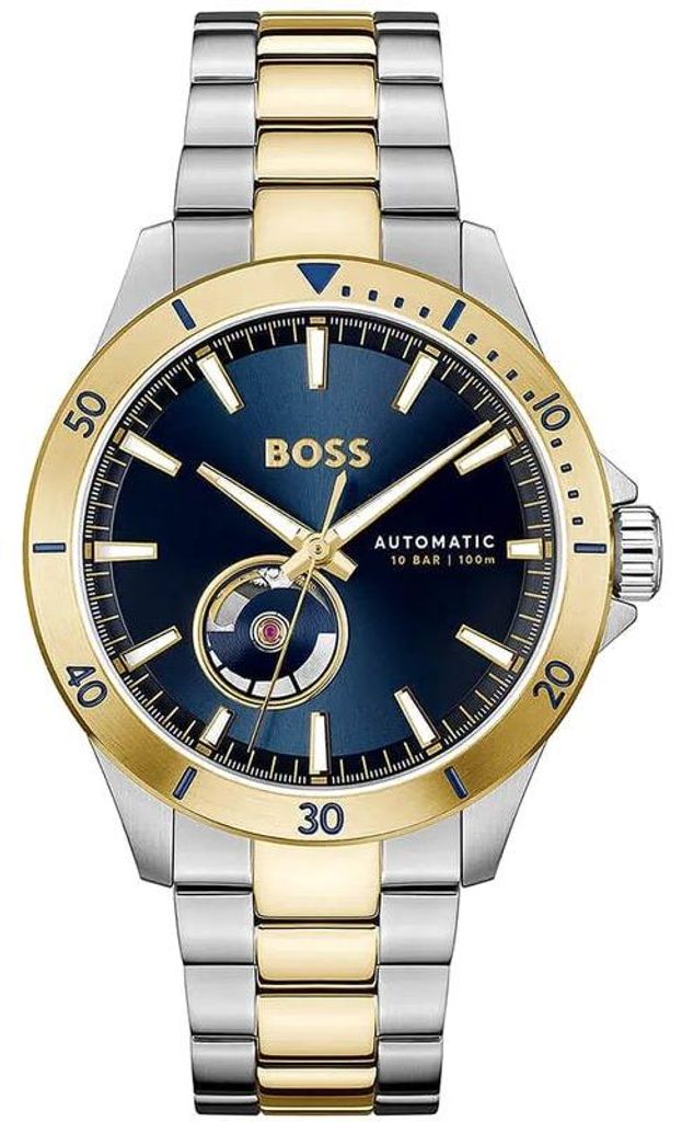 Herrenuhr Hugo Boss Troper Automatic 1514201, Zweifarbig Produktbild 