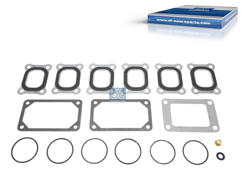 Réparation échappement Volvo FH12 : Jeu de joints DT SPARE PARTS complet