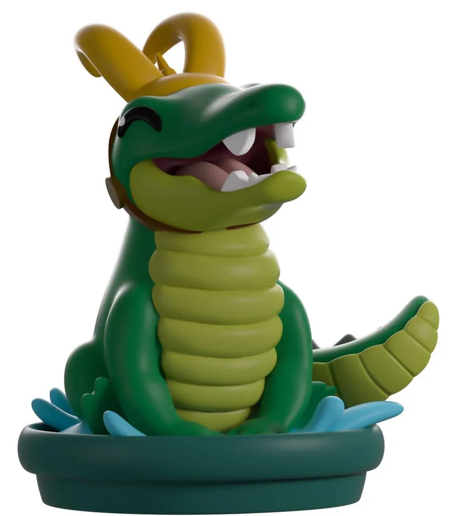 Figurine Alligator Loki Youtooz 11 cm - Décoration Bureau Fan de Marvel