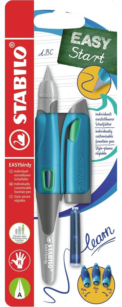 STABILO Ergonomischer Schulfüller für Rechtshänder mit Produktbild 