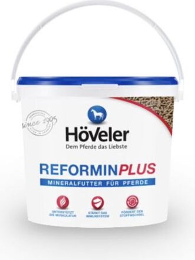 Höveler Reformin Plus Ergänzungsfutter für Zucht- und Sportpferde 10 kg
