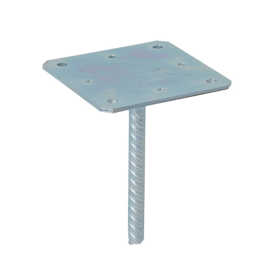 Ancoraggio per pali TRIBECCO 160x160 mm Ø20 per il Immagine del prodotto 