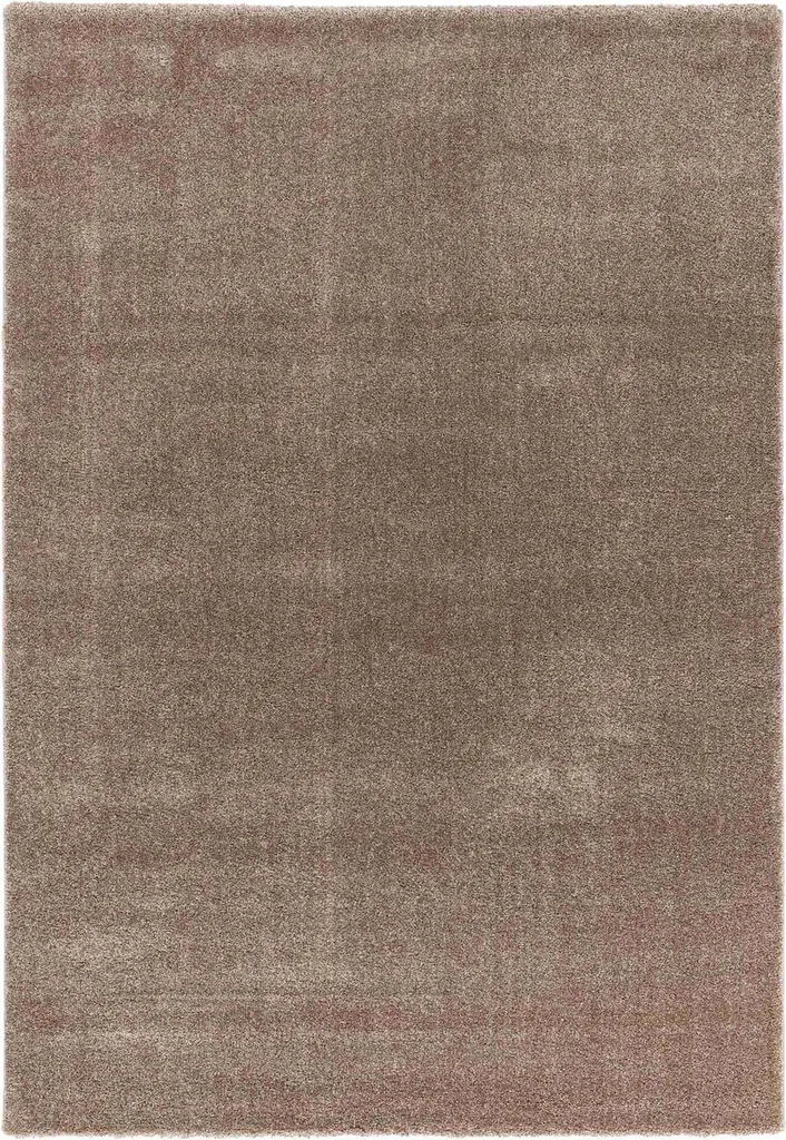Tapis déco marron clair 80x150 cm Savona - Idéal chambre ou petit salon