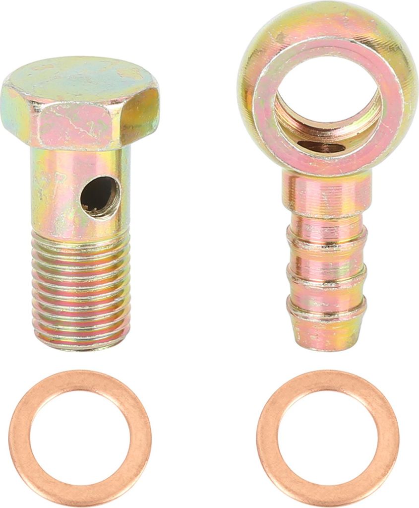 12mm Banjo Boulon Rondelle Kit Bronzé Métal pour Moto Image du produit 