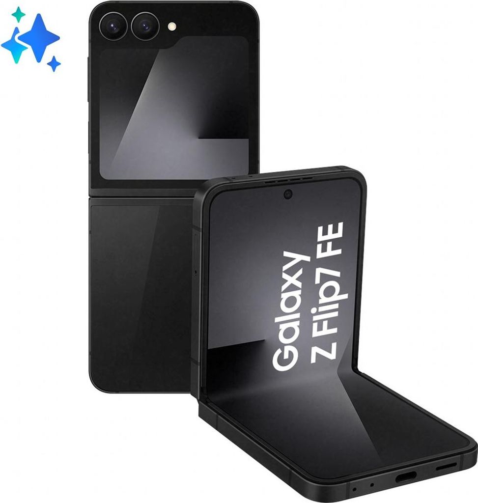 Galaxy Z Flip7 FE - Zwart - 128 GB Productafbeelding 