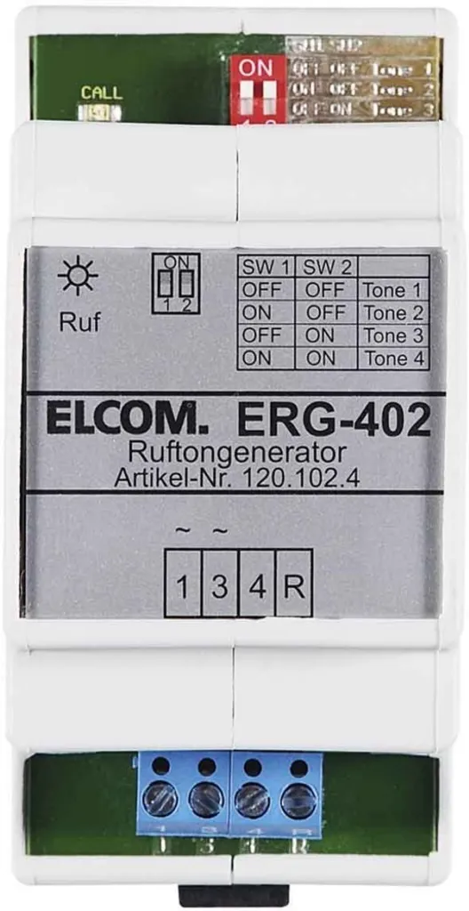 Générateur d'appels d'étage Elcom ERG-402 : fin des erreurs signal