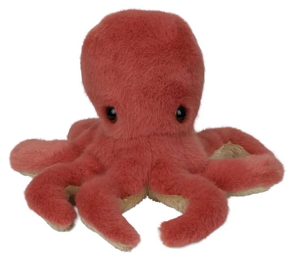Peluche Pieuvre Octopus Plush Jouet Éveil Bilingue pour Enfant 20cm