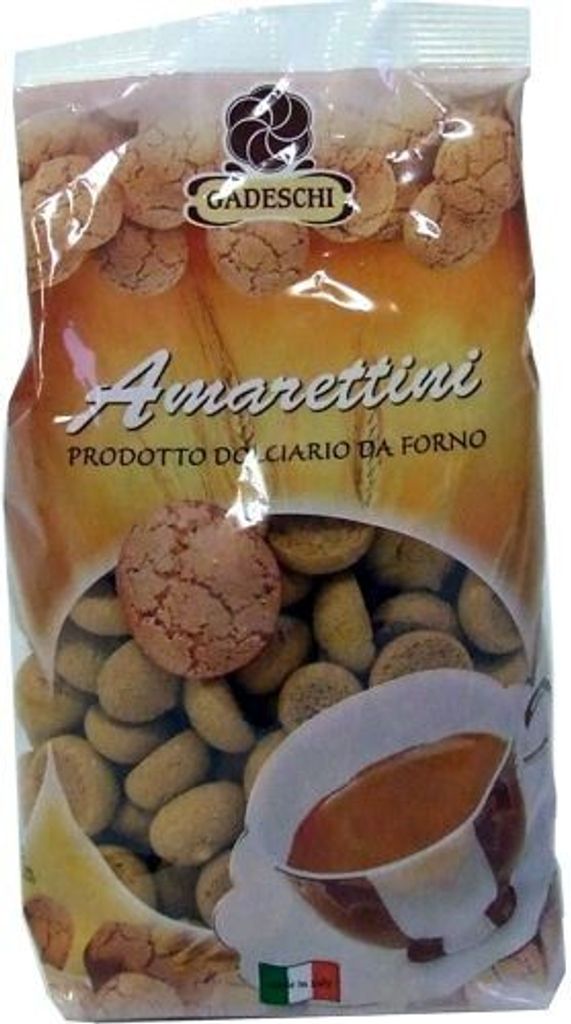 Gadeschi Amarettini, Kaffee-Gebäck mit Aprikosenkernen 250g Beutel