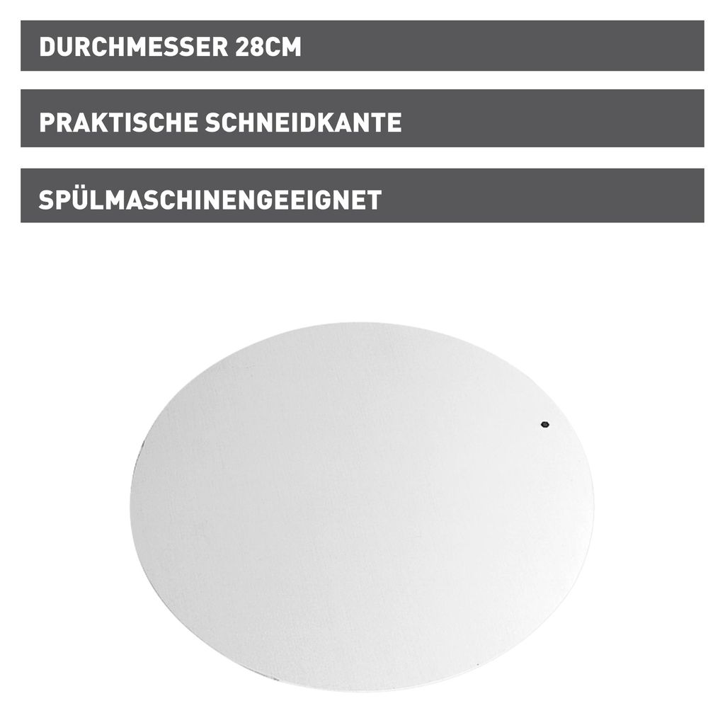 Kaiser 769189, Aluminium, Weiß, 280 mm, 280 mm, 1 mm, 280 Produktbild 