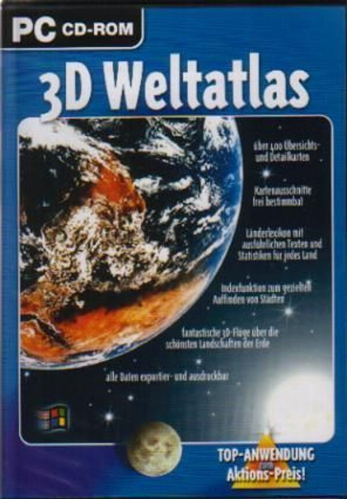 Der große * 3D WELTATLAS Infos zu 194 Ländern