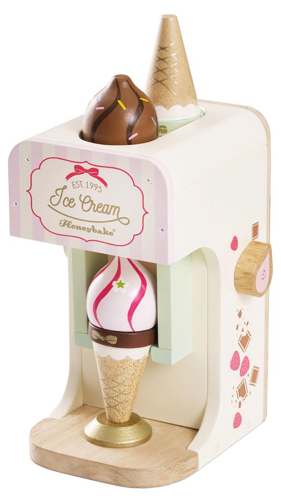 Le Toy Van LTV Serie Eismaschine aus Holz mit Zubehör für Produktbild 