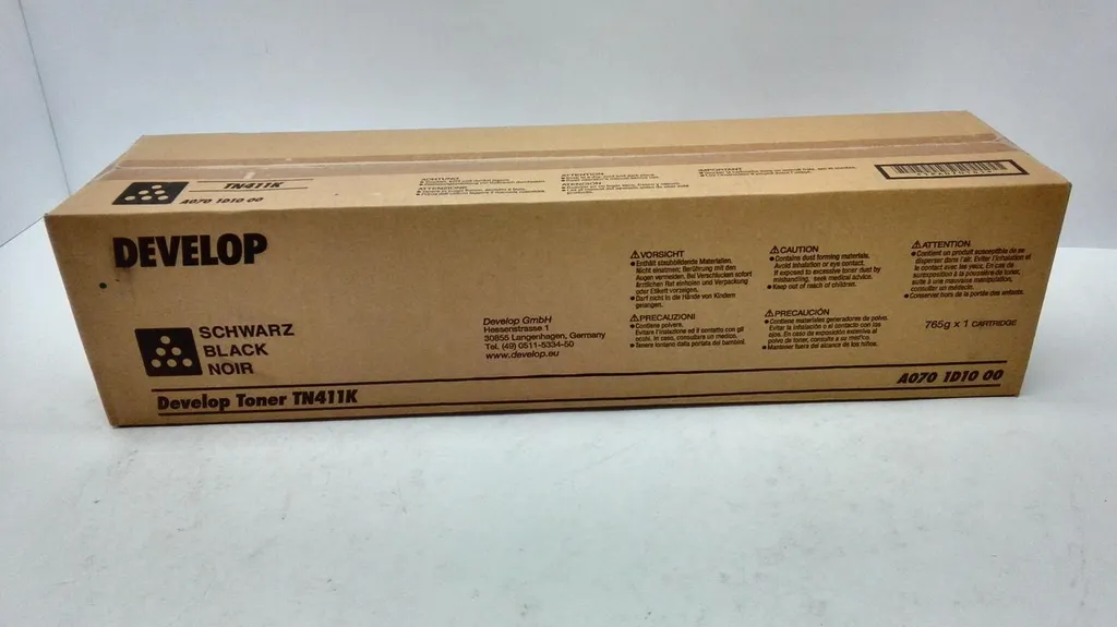 Toner TN411K Develop Noir A0701D1 : Fini les Traces sur vos Documents