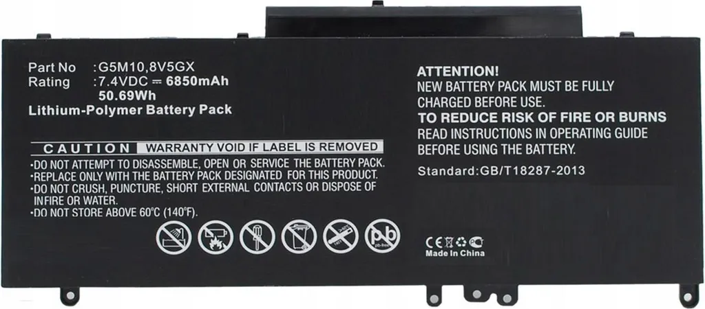 Batteria CoreParts MBXDE-BA0067 per Dell Latitude - Ricambio Professionale