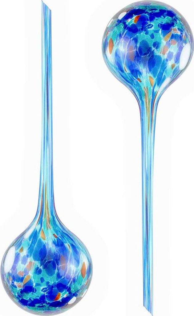 Esferas de vidrio para riego de plantas, flores y macetas, Imagen del producto 