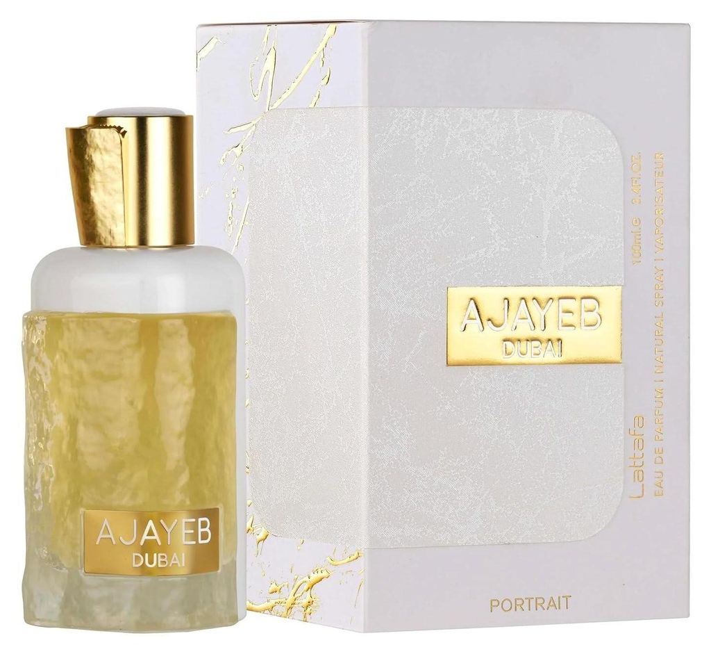 Lattafa Ajayeb Dubai Portrait Eau de Parfum, 100 ml Productafbeelding 