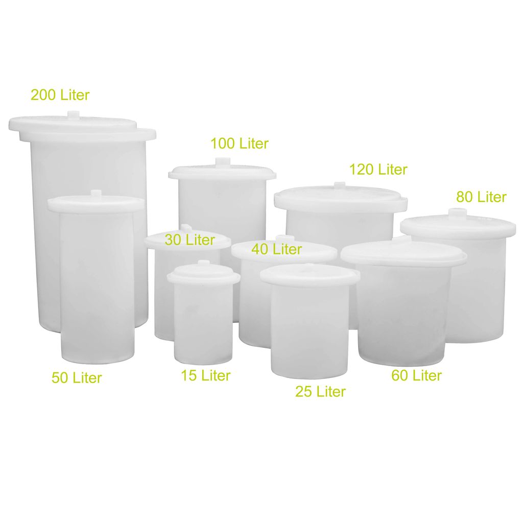 Sauerkrauttopf 100 Liter Gärtopf mit Deckel Wasserrinne Produktbild 