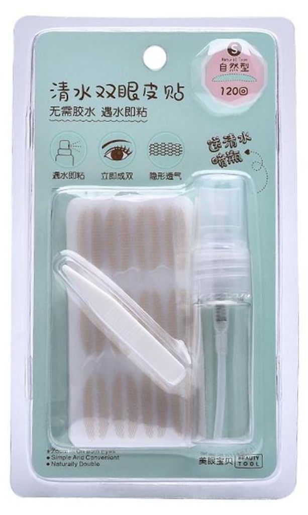 120 Stück unsichtbare Doppel-Augenlid-Aufkleber, selbstklebende, sofortige Augenlifting-Streifen