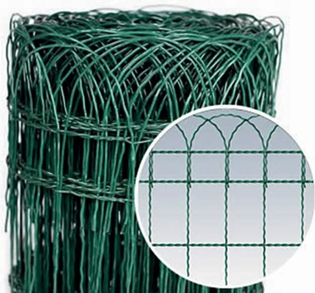 Grillage pour potager et fleurs GardeNET 90 cm PVC vert - Rouleau 25m