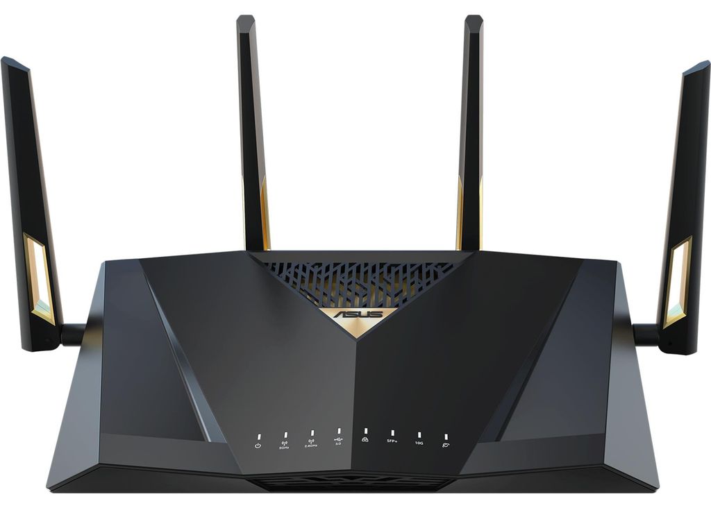 ASUS RT-BE88U, Wi-Fi 7 (802.11be), Dvoupásmový (2,4 GHz / 5 Obrázek produktu 