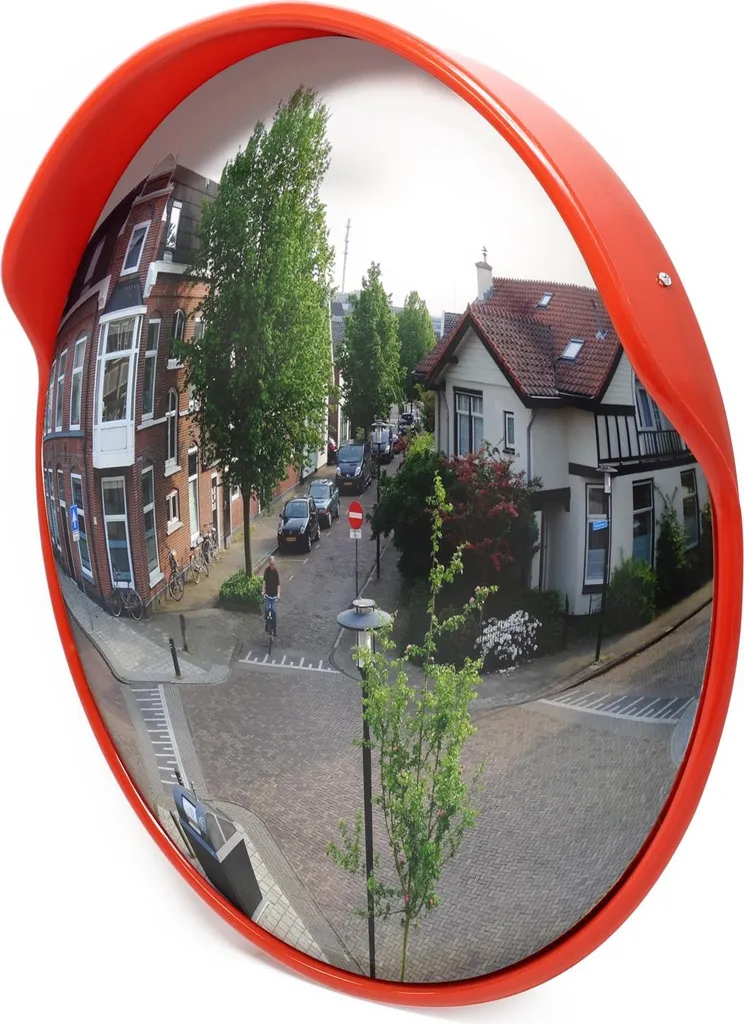 Miroir Routier de Sécurité Extérieur avec Grand Angle pour Sortie de Rue - 2