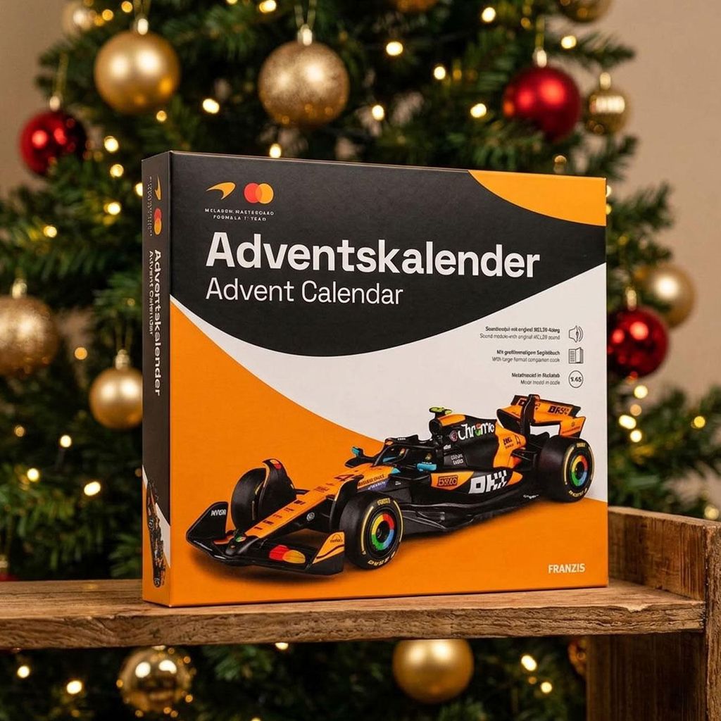 Franzis McLaren Formule 1 Team Adventskalender Productafbeelding 