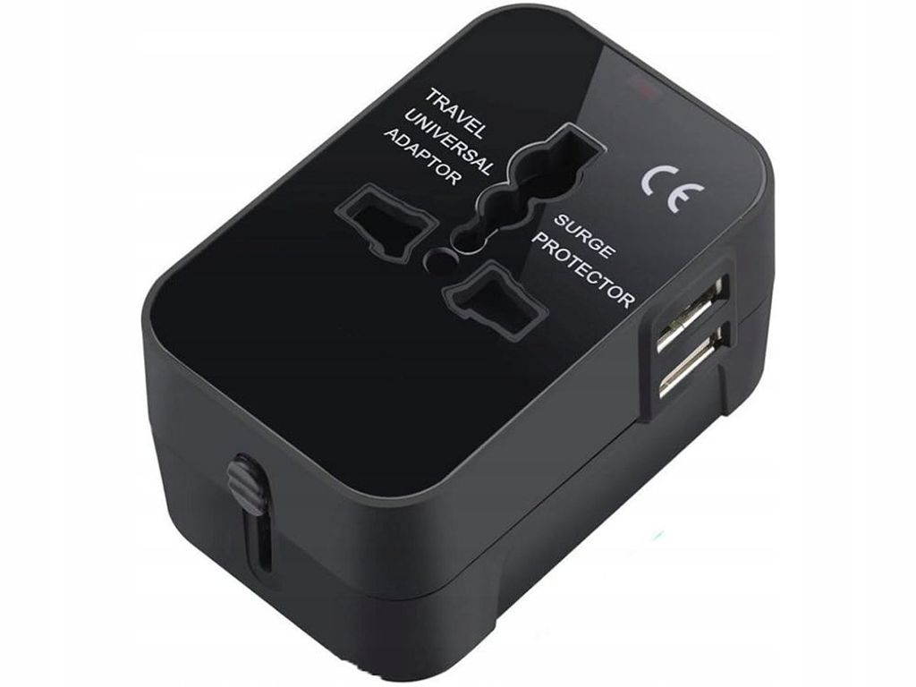 Verk 06313 Univerzální cestovní adaptér 2x USB Obrázek produktu 
