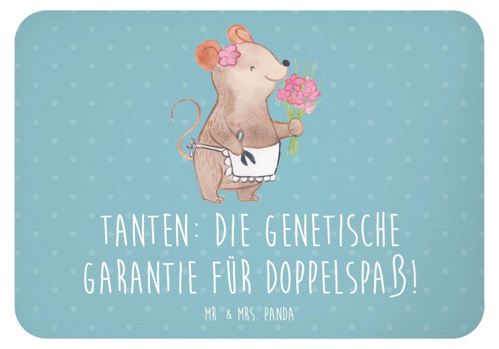 Mr. & Mrs. Panda magnet Tanten Doppelspaß - Meeresbrise - Geschenk, Geschenke, Neffe, Spiel, Spaß, Nichte, haftmagnet, Kühlschrankmagnet, Verwan...
