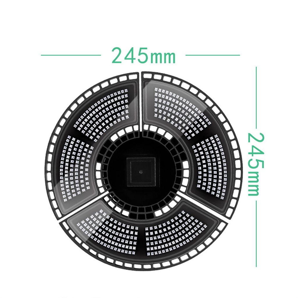 LED Faltbar Pflanzenlicht E27 360leds Vollspektrum Produktbild 7