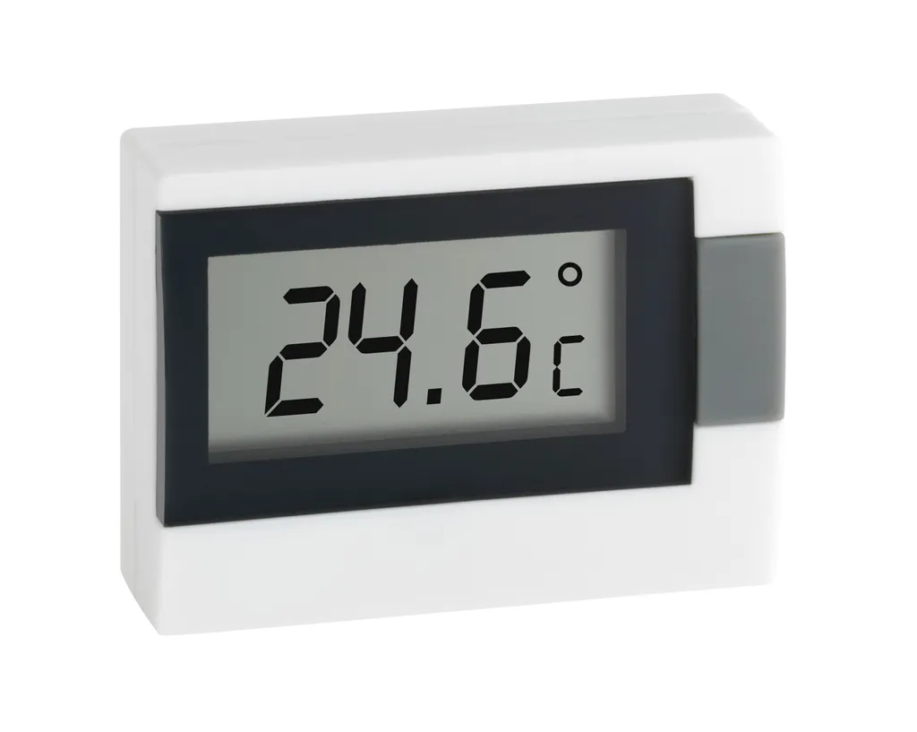 Thermomètre numérique TFA Dostmann avec support et écran LCD lisible