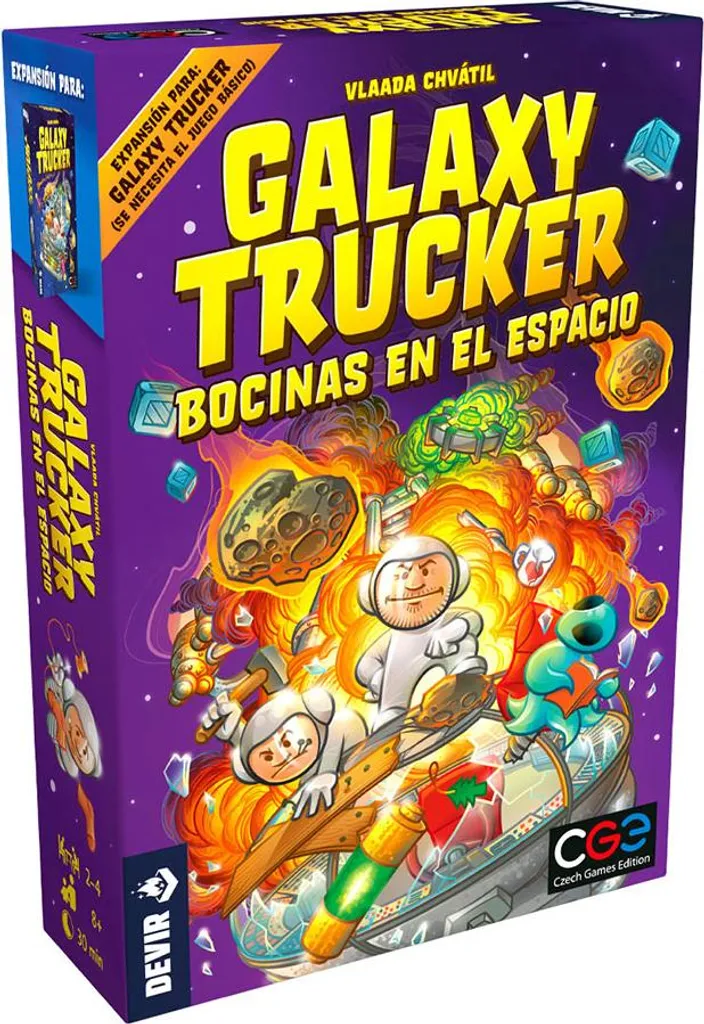 Galaxy Trucker Extension Bocinas En El Espacio Jeu de Société Devir