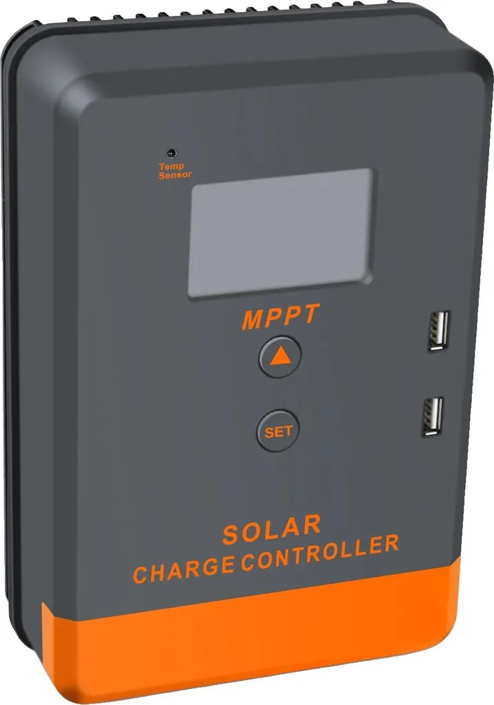 Controller Solare MPPT 30A Alta Efficienza | 12V-48V LCD Multi-Mode