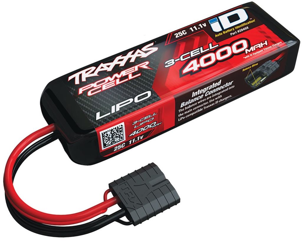 Traxxas LiPol Car 25C 4000 mAh 3S1P 11,1 V iD Produktbild 