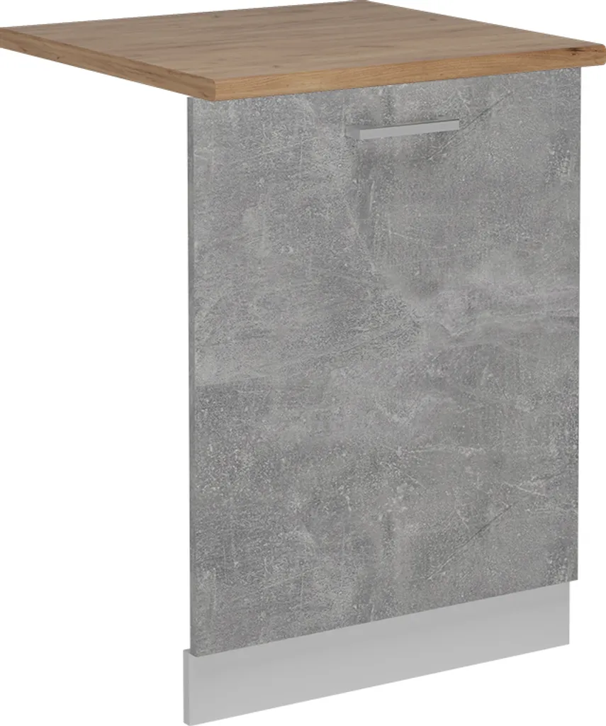 Offerta Vicco R-Line 60cm Pannello Lavastoviglie Rovere Cemento