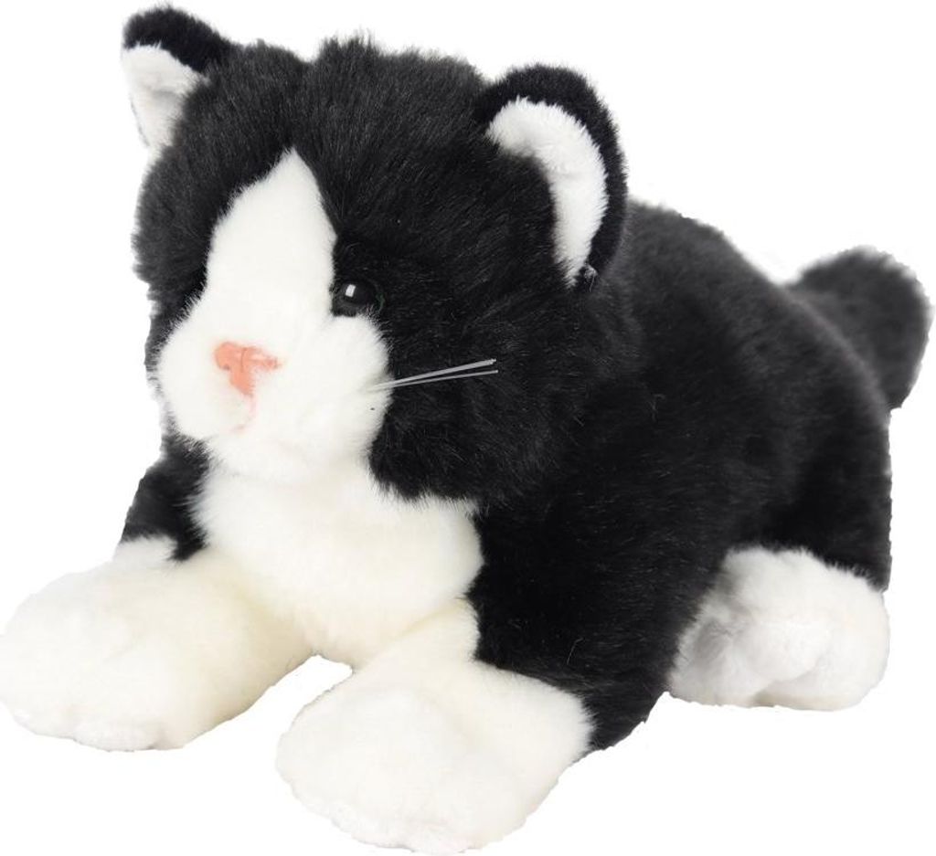 BEPPE Katze liegend 30cm schwarz 13735